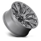 Fuel 1Pc D806 Flame 22X10 -18 Platinum