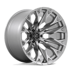 Fuel 1Pc D806 Flame 22X12 -44 Platinum