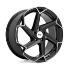 Niche 1Pc M255 Flash 20X9 +38 Gloss Black Brushed