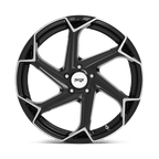 Niche 1Pc M255 Flash 20X9 +38 Gloss Black Brushed