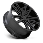 Dub 1Pc S256 Flex 22X9.5 +10 Gloss Black