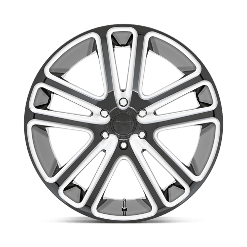 DUB 1PC S255 FLEX 24x10 +20 GLOSS BLACK MILLED