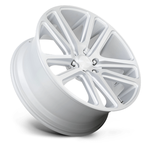 Dub 1Pc S257 Flex 22X9.5 +25 Gloss Silver Brushed Face