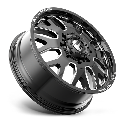Fuel Mono Ff19 24X8.25 -225 Gloss Black Milled