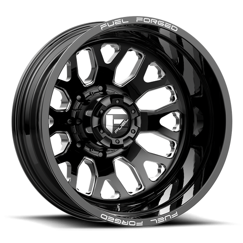 Fuel Mono Ff19 20X8.25 -202 Gloss Black Milled