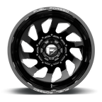 Fuel 1Pc Dd39 Ff39D 20X8.25 -202 Gloss Black Milled