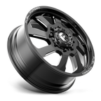 Fuel 1Pc Dd39 Ff39D 20X8.25 +105 Gloss Black Milled