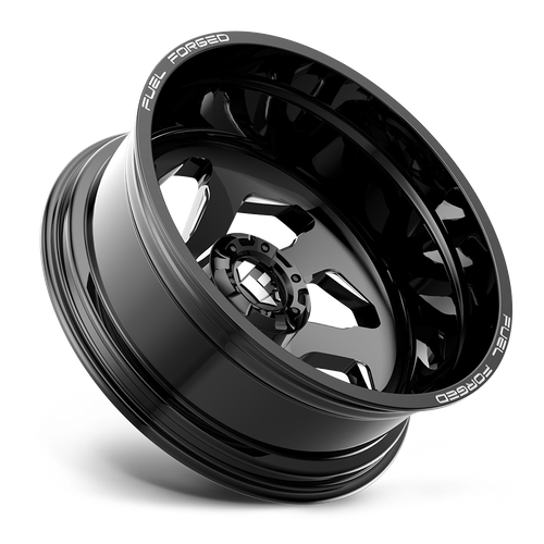 Fuel 1Pc Ff39 22X10 -25 Gloss Black Milled