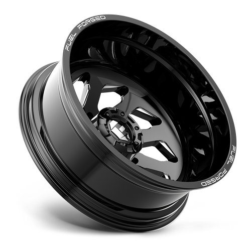 Fuel 1Pc Dd39 Ff39D 20X8.25 -202 Gloss Black Milled
