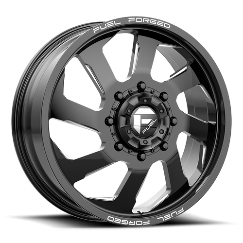 Fuel 1Pc Dd39 Ff39D 20X8.25 +105 Gloss Black Milled