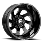 Fuel 1Pc Dd39 Ff39D 22X8.25 -202 Gloss Black Milled