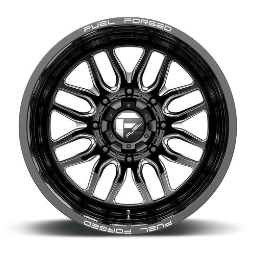 Fuel Mono Ff66 22X12 -51 Gloss Black Milled