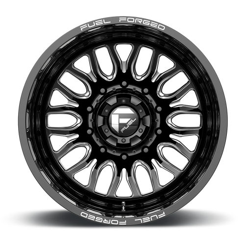Fuel Mono Ff66 20X8.25 -202 Matte Black Milled