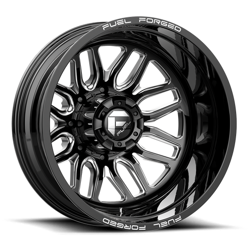 Fuel Mono Ff66 22X12 -51 Gloss Black Milled
