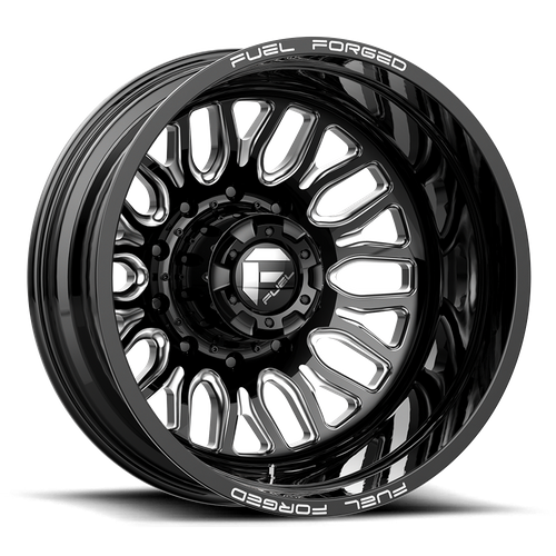 Fuel Mono Ff66 20X8.25 -202 Matte Black Milled