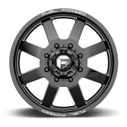 Fuel Mono De09 Ff09D 20X10 -24 Matte Black Milled
