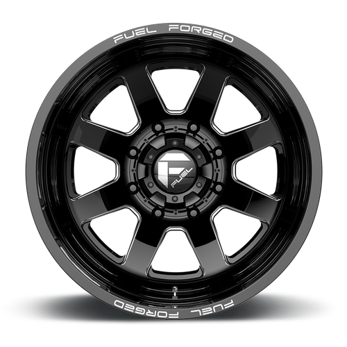 Fuel Mono Ff09 20X8.25 -202 Matte Black Milled