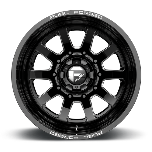 Fuel Mono Ff09 22X8.25 -202 Matte Black Milled