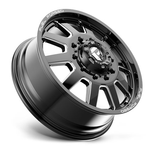 Fuel Mono De09 Ff09D 20X8.25 +105 Matte Black Milled