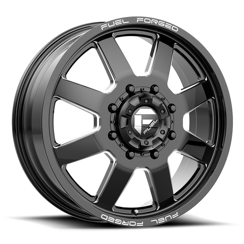 Fuel Mono De09 Ff09D 22X12 -50 Matte Black Milled