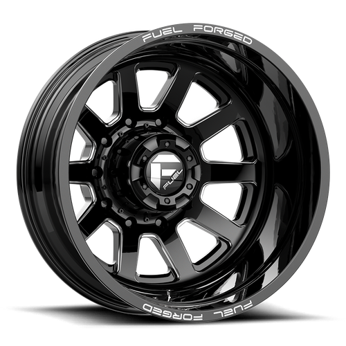 Fuel Mono Ff09 22X8.25 -202 Matte Black Milled