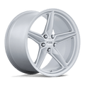 Foose 1Pc F174 Cf8 20X11 +43 Gloss Silver
