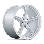 Foose 1Pc F174 Cf8 20X11 +43 Gloss Silver