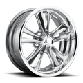 Foose 2Pc F237 Knuckle 17X9 +6 High Luster Polished