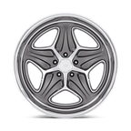 Foose 1Pc F172 Merlot 22X9 +15 Anthracite Machined