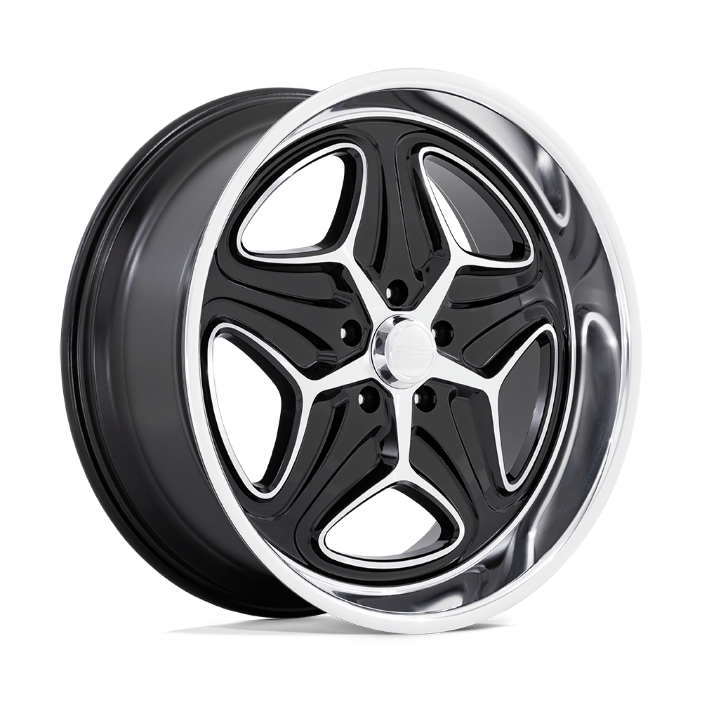 Foose 1Pc F171 Merlot 22X10.5 +6 Gloss Black Machined