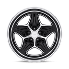 Foose 1Pc F171 Merlot 22X9 +15 Gloss Black Machined