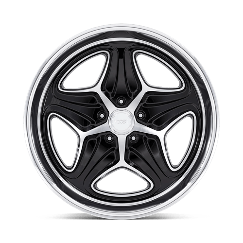 Foose 1Pc F171 Merlot 22X9 +15 Gloss Black Machined