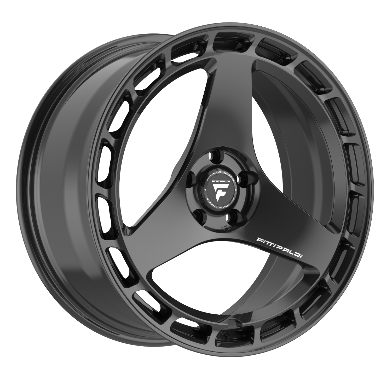 Fittipaldi FSF705B 22X10.5 +35 Gloss Black