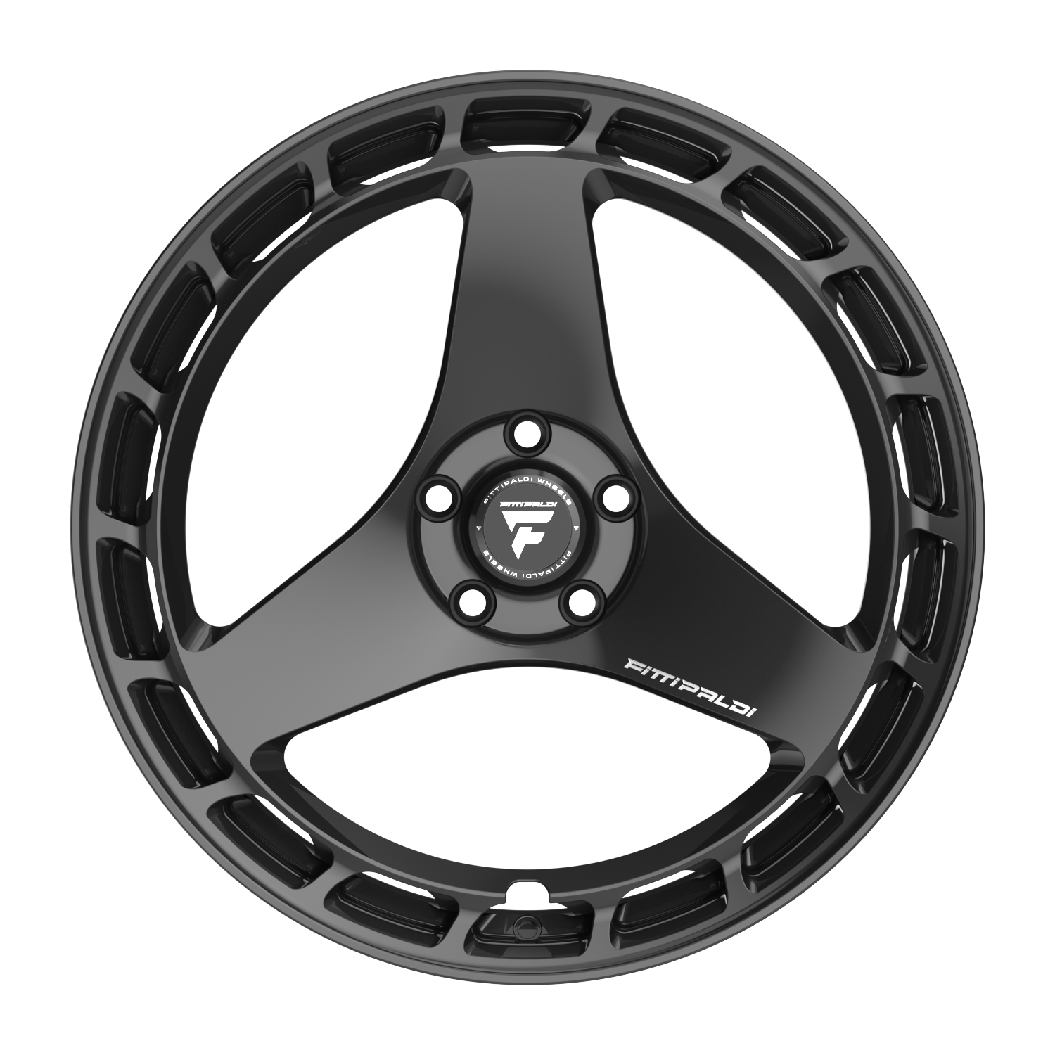 Fittipaldi FSF705B 22X10.5 +35 Gloss Black