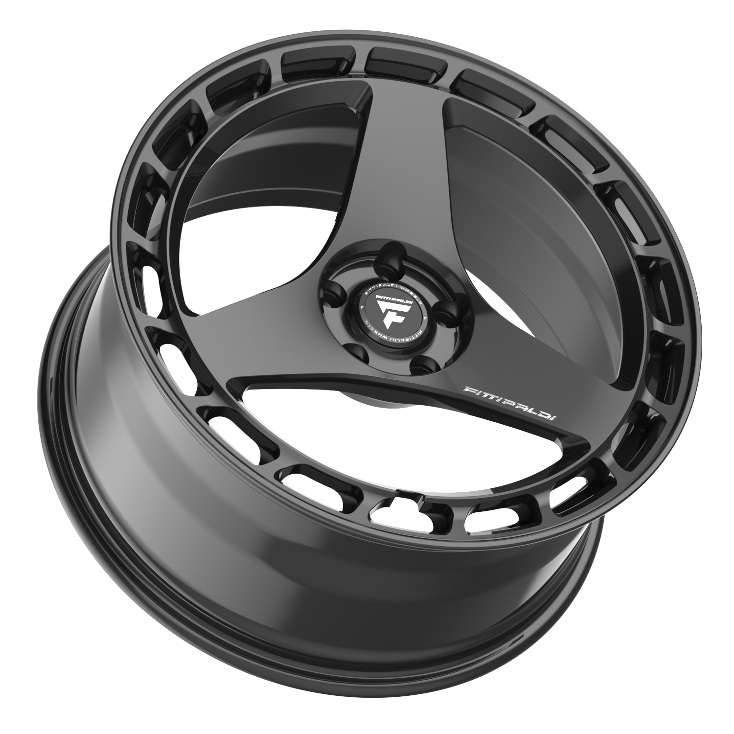 Fittipaldi FSF705B 22X10.5 +35 Gloss Black