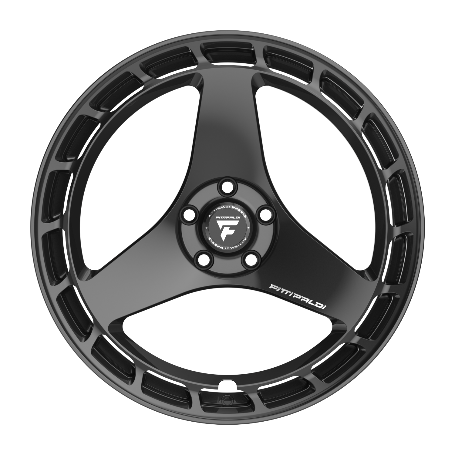 Fittipaldi FSF705B 22X10.5 +35 Gloss Black