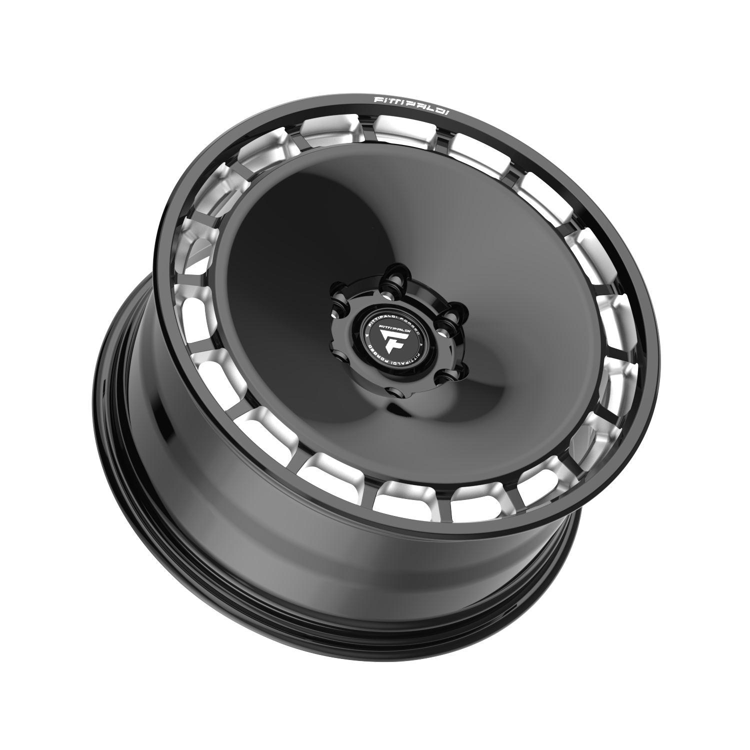 Fittipaldi FSF706BM 20x9 +35 Gloss Black Milled
