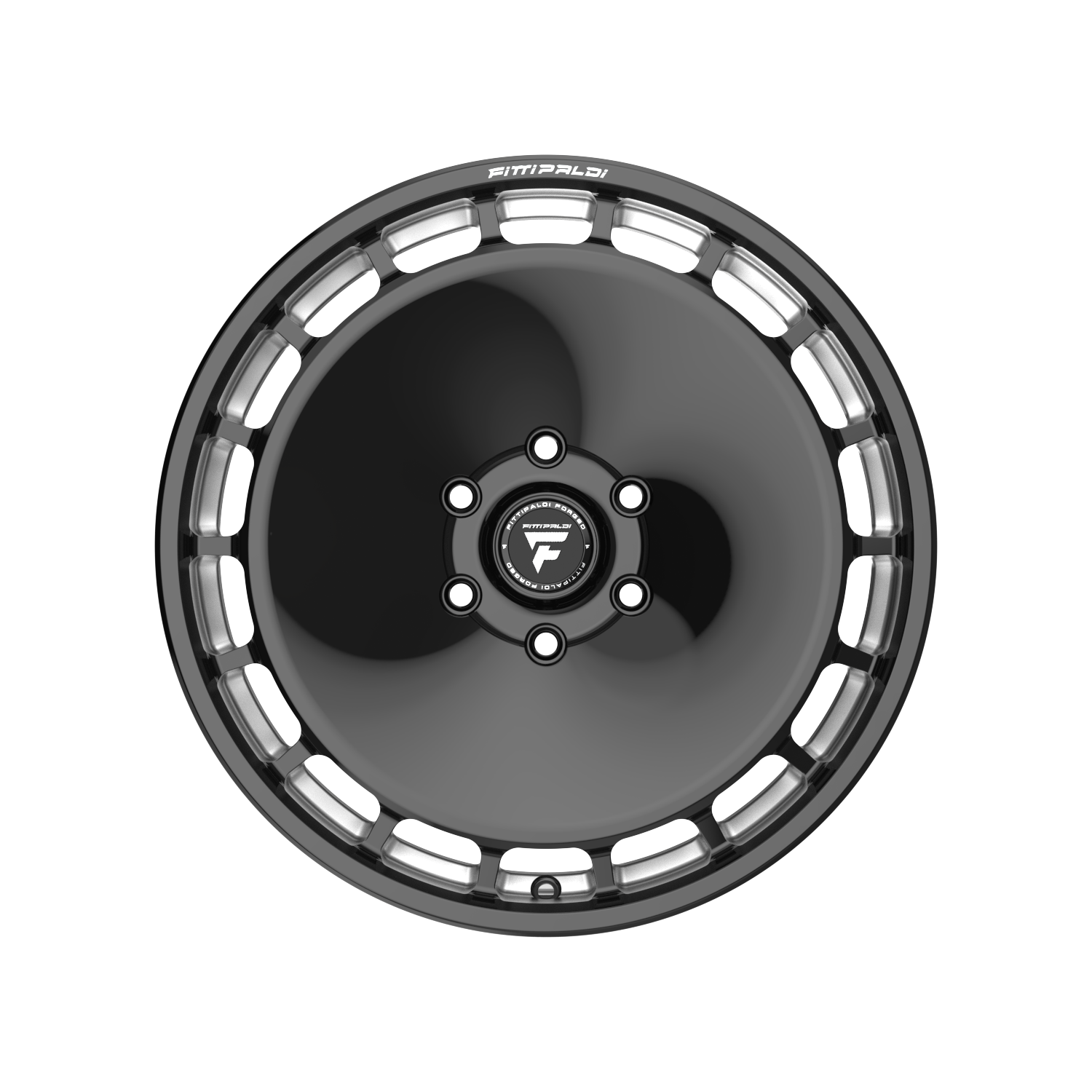 Fittipaldi FSF706BM 20x9 +35 Gloss Black Milled