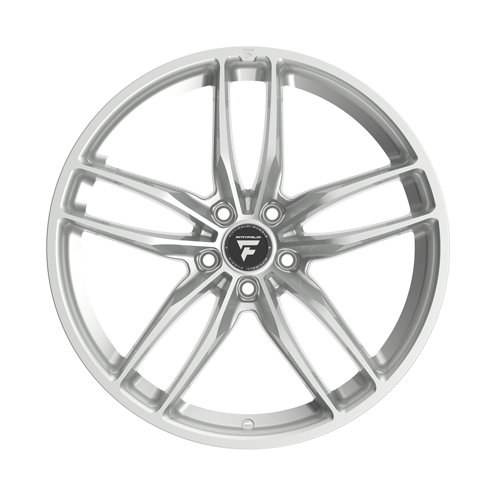 Fittipaldi 361S 20X8.5 +35 Gloss Silver