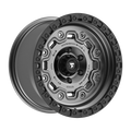 Fittipaldi FT100 17X9 -12 Satin Anthracite with Black Ring