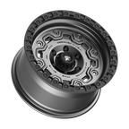 Fittipaldi FT100 17X9 -12 Satin Anthracite with Black Ring