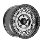 Fittipaldi FT100 18X9 +18 Satin Anthracite with Satin Black Lip