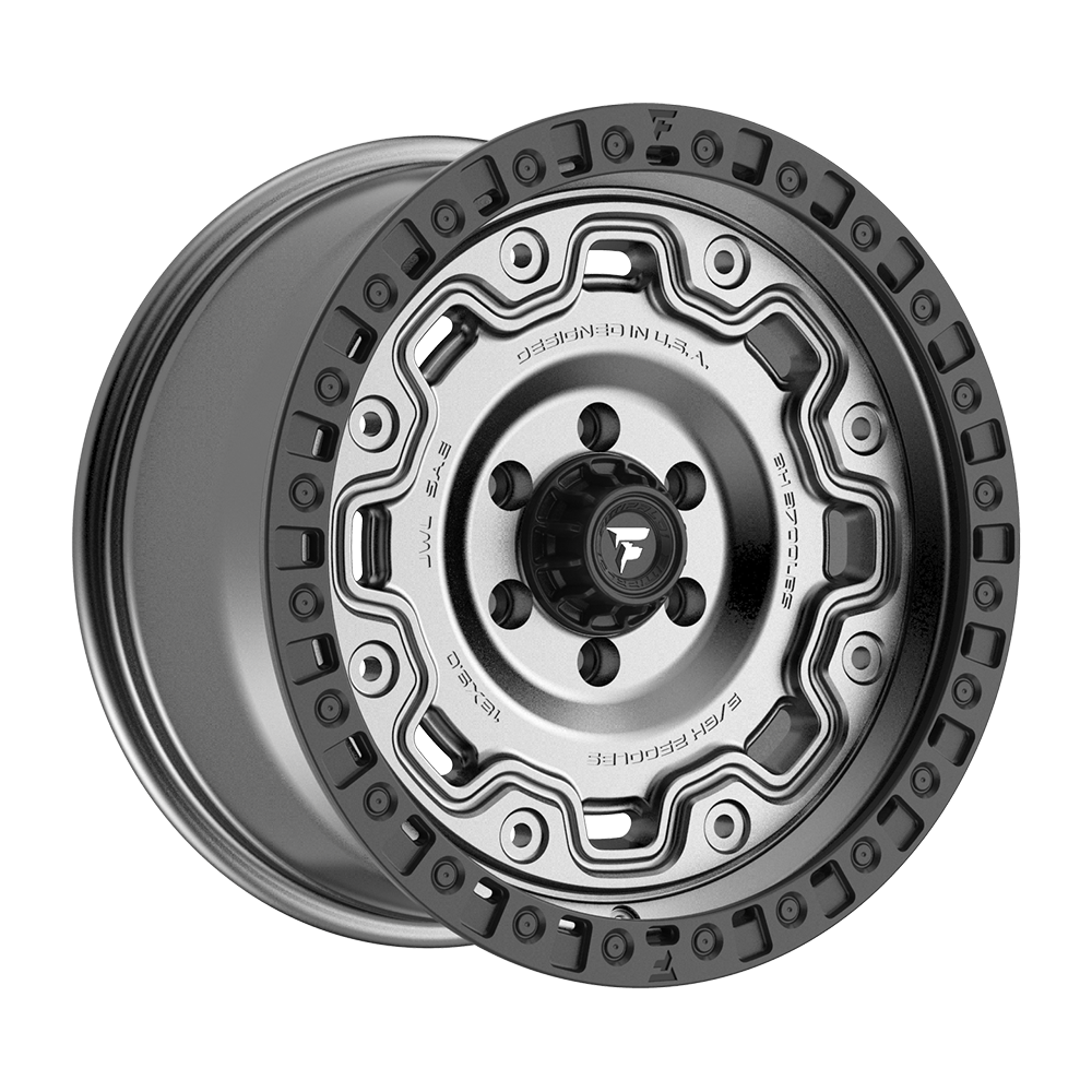 Fittipaldi FT100 18X9 +18 Satin Anthracite with Satin Black Lip