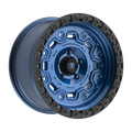 Fittipaldi FT100 17X9 -12 Gloss Blue with Black Ring