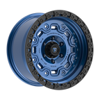 Fittipaldi FT100 17X9 -12 Gloss Blue with Black Ring