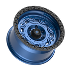 Fittipaldi FT100 17X9 -12 Gloss Blue with Black Ring
