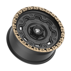 Fittipaldi FT100 20X9 +18 Satin Black with Bronze Ring