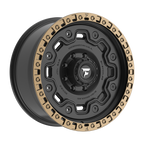 Fittipaldi FT100 20X9 +18 Satin Black with Bronze Ring