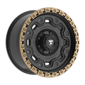 Fittipaldi FT100 20X9 +18 Satin Black with Bronze Ring