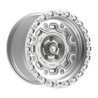 Fittipaldi FT100 17X9 -12 Gloss Silver Machined